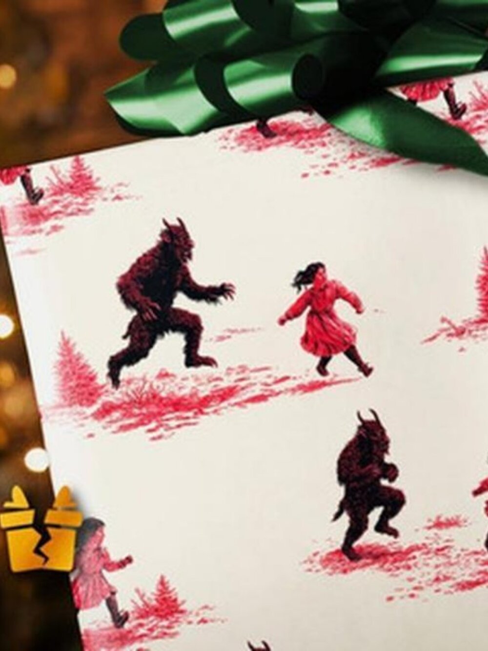 Beauty and The Beast Wrapping Paper, Romantic Fairy Tale Printed Gift Paper, DIY